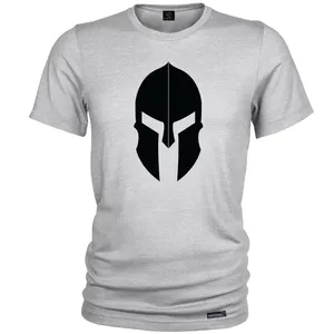 تی شرت آستین کوتاه مردانه 27 مدل Spartan Helmet کد MH1293