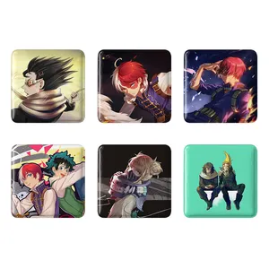 مگنت خندالو طرح انیمه آکادمی قهرمان من My Hero Academia کد 1459B مجموعه 6 عددی