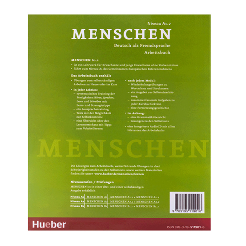 کتاب Menschen A1.2 اثر جمعی از نویسندگان انتشارات اشتیاق نور کتاب Menschen A1.2 اثر جمعی از نویسندگان انتشارات اشتیاق نور