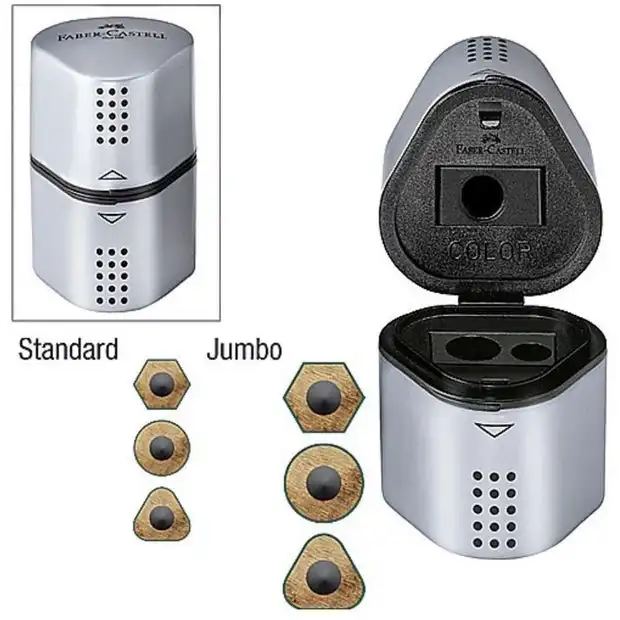 تراش فابر کاستل مدل مخزن دار گریپ