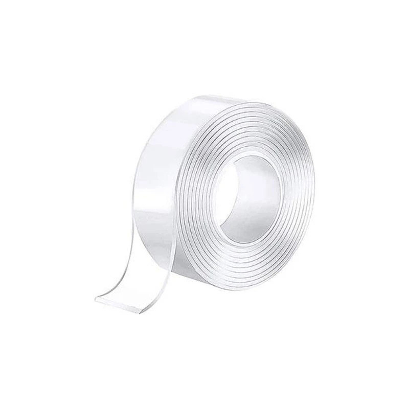 چسب دوطرفه مدل شیشه ای عرض 2 سانتی متر چسب دوطرفه مدل شیشه ای عرض 2 سانتی متر