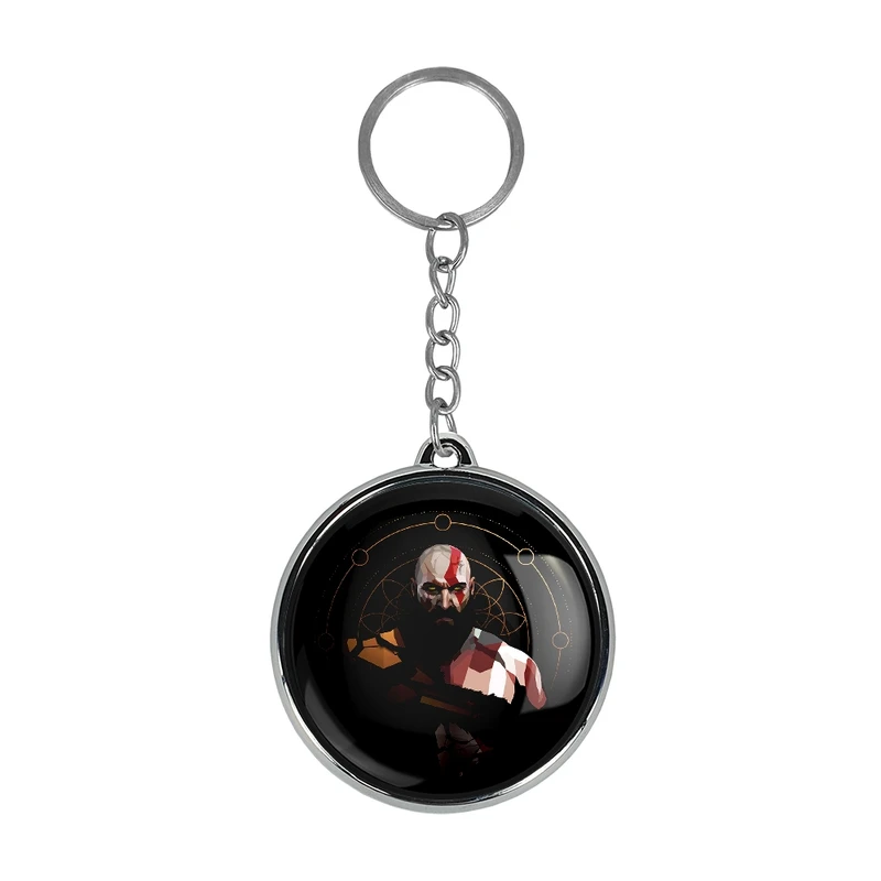 جاکلیدی خندالو طرح بازی گاد آف وار God Of War مدل دوطرفه کد 2862828629