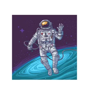 برچسب کنسول بازی مدل فضانورد کد 858