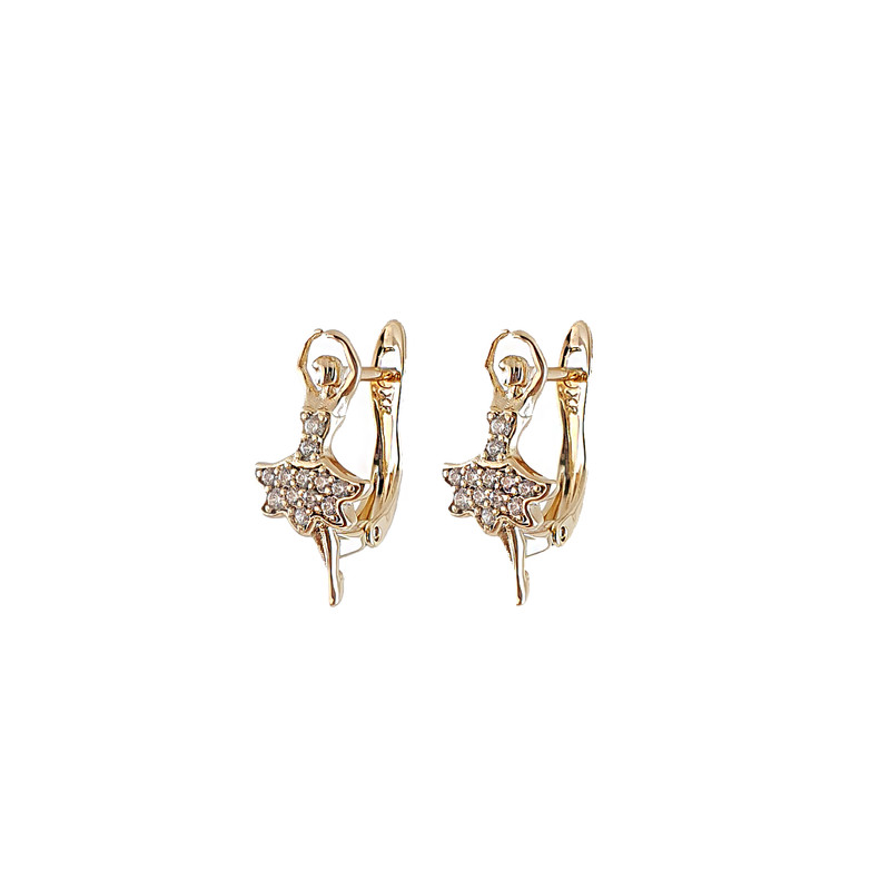 گوشواره زنانه ژوپینگ کد AAC-6