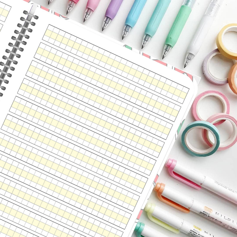 دفتر زبان مستر راد مدل شطرنجی کد fiory1743