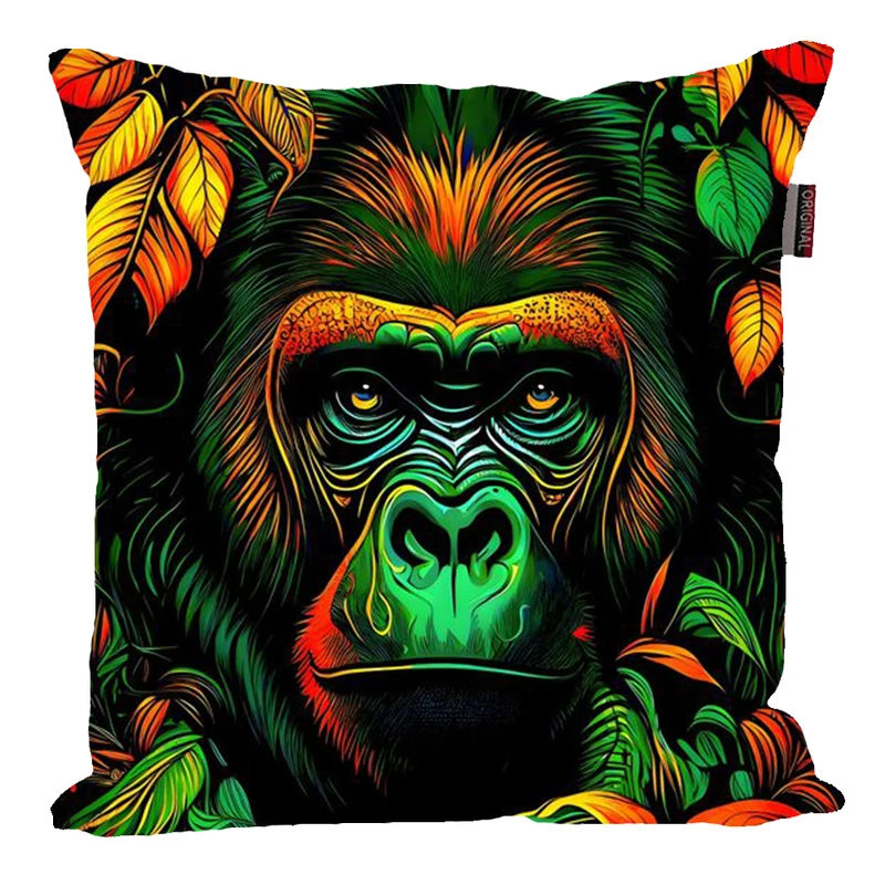 کوسن پاد آفرین مدل جذاب شامپانزه کد 578