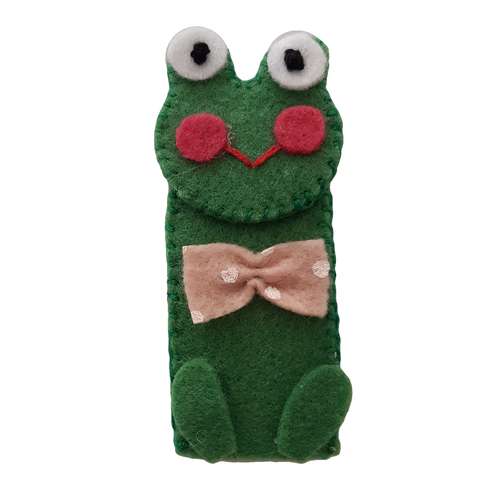 عروسک مدل بند انگشتی طرح قورباغه