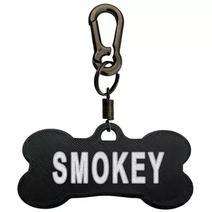 پلاک شناسایی سگ مدل Smokey