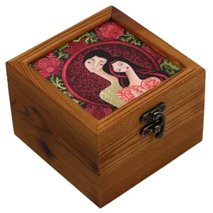 جعبه هدیه چوبی مدل ترمو A101