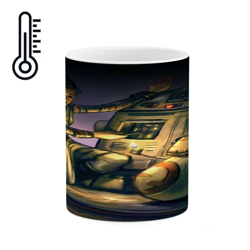 ماگ حرارتی کاکتی مدل نقاشی کد mgh13560