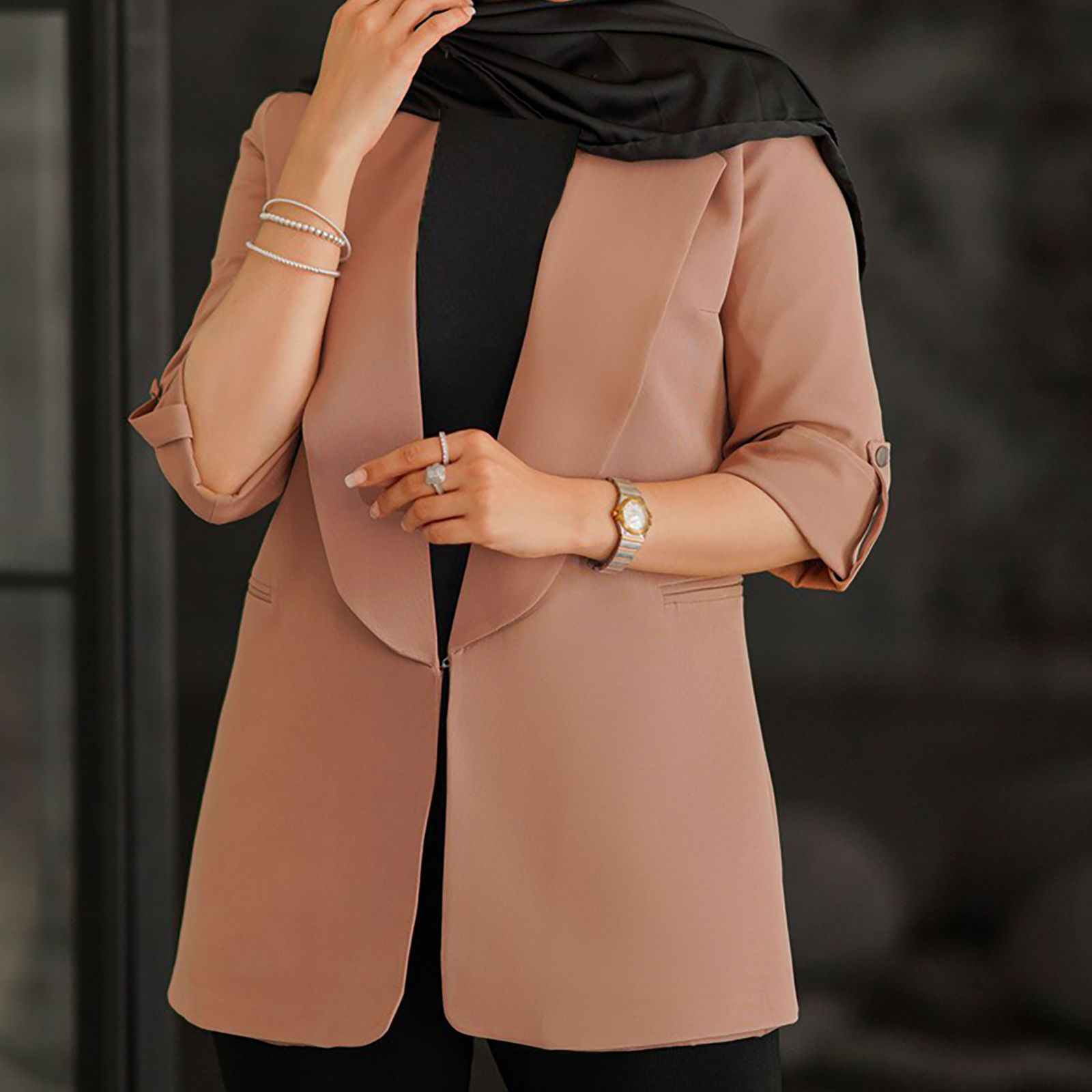 مانتو کتی زنانه السانا مدل شاهان کد 79708 -  - 23