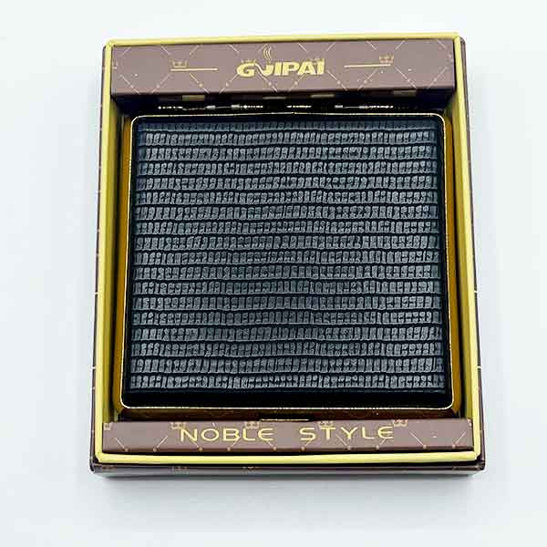 جا سیگاری گوپای مدل راه راه چرم