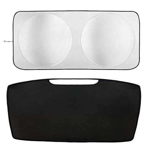 آفتابگیر شیشه خودرو مدل StarCover مناسب برای تیبا مجموعه 2 عددی