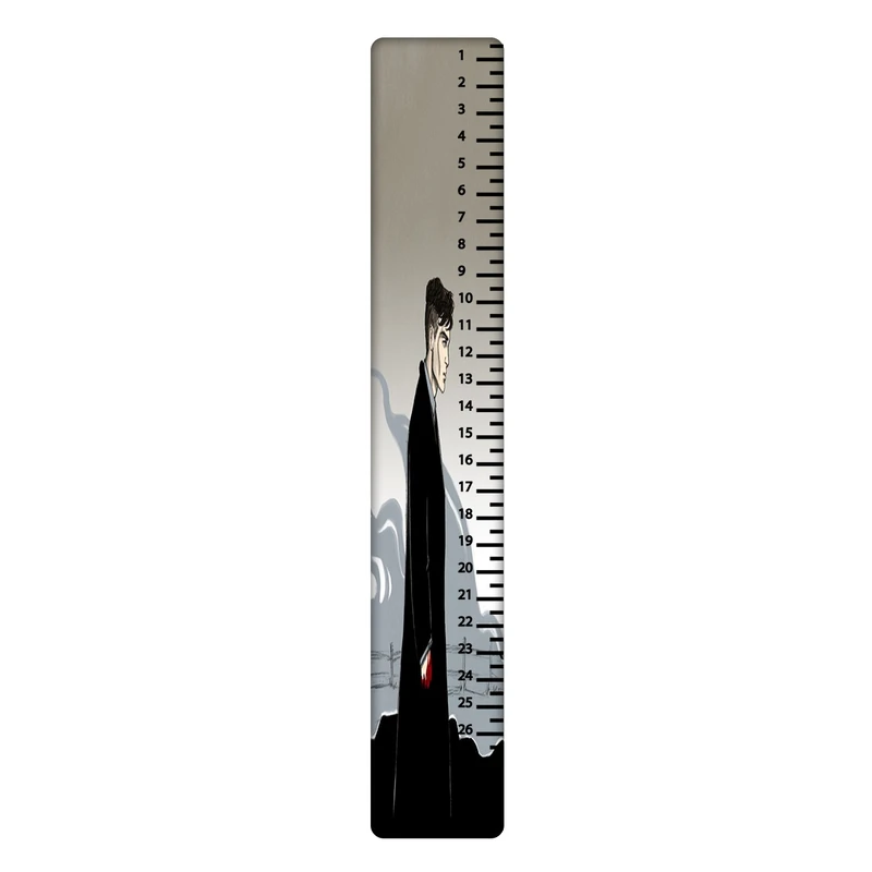 خط کش 30 سانتی متر طرح Peaky Blinders کد 2152