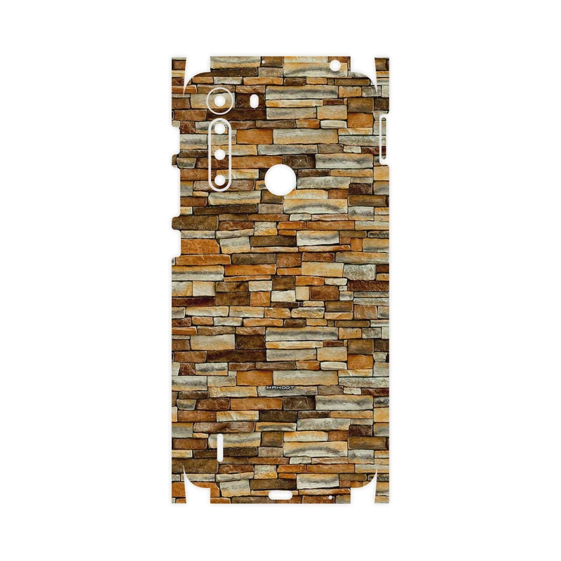 برچسب پوششی ماهوت مدل brickwall-FullSkin مناسب برای گوشی موبایل موتورولا One Fusion