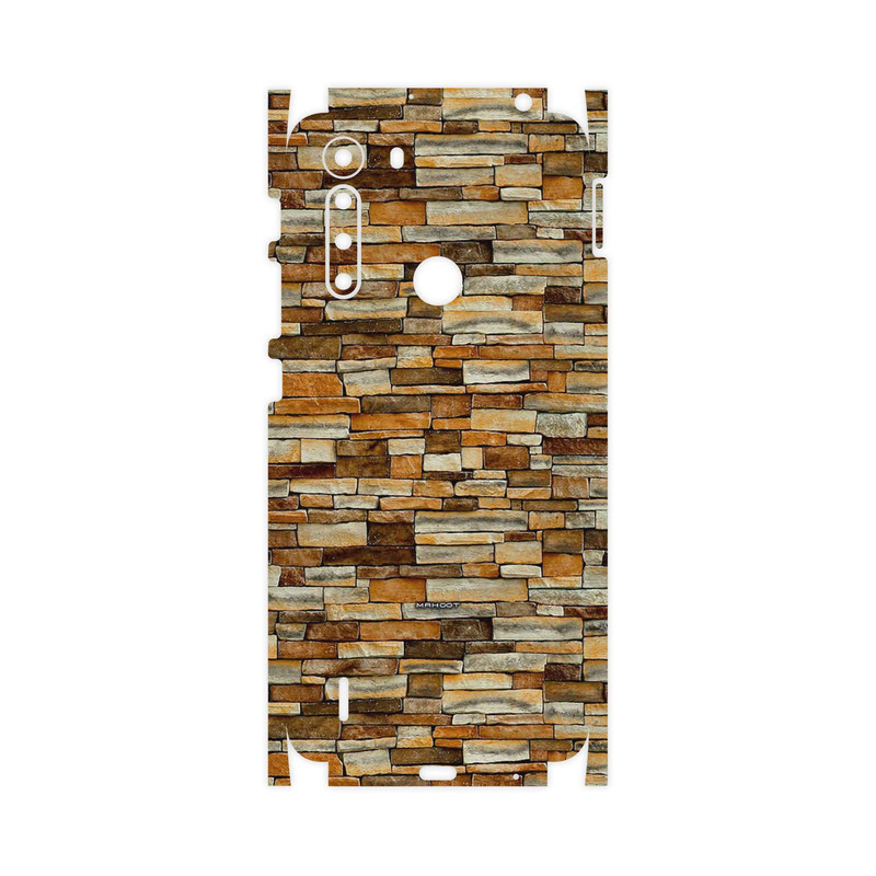 برچسب پوششی ماهوت مدل brickwall-FullSkin مناسب برای گوشی موبایل موتورولا One Fusion