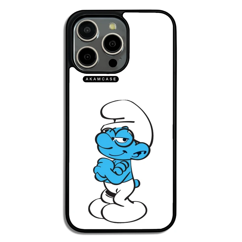 کاور آکام مدل AMC-WA15PROMAX-SMURFS-26 مناسب برای گوشی موبایل اپل iPhone 15 Pro Max