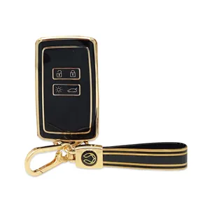 کاور سوئیچ خودرو مدل لاکچری مناسب برای رنو کولیوس به همراه جاسوییچی