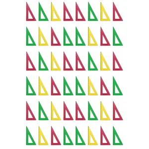 گونیا مدل ژله ای بسته 48 عددی