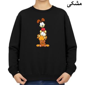 سویشرت زنانه مدل گارفیلد و دوستان کد v8 