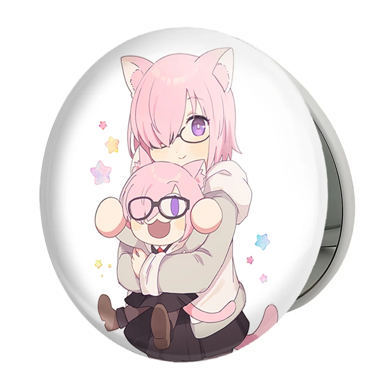 آینه جیبی خندالو طرح بازی تسوکی هیمه‌ (Tsukihime) مدل تاشو کد 34530