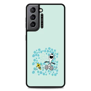 AKAM AMC-WSGS21-SNOOPY-39 Cover For Samsung Galaxy S21