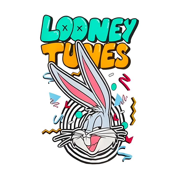 استیکر پارچه و لباس پاد آفرین مدل کارتونی کد S058