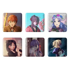 مگنت خندالو طرح انیمه فیت استی نایت Fate Stay Night کد 1402B مجموعه 6 عددی
