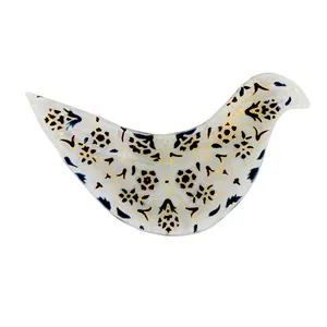 ظرف شیشه ای طرح پرنده‌ کد 823