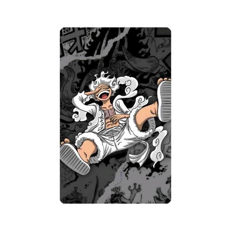 استیکر کارت مدل انیمه طرح وان پیس مانکی دی لوفی one piece Monkey D Luffy کد 6384