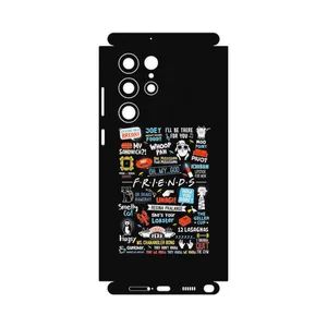 MAHOOT Friends 2-FullSkin Cover Sticker for Samsung Galaxy S22 Ultra 5G
