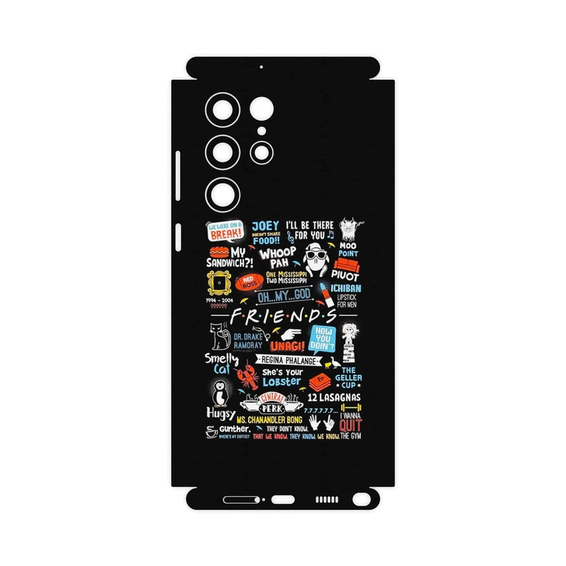 برچسب پوششی ماهوت مدل Friends 2-FullSkin مناسب برای گوشی موبایل سامسونگ Galaxy S22 Ultra 5G