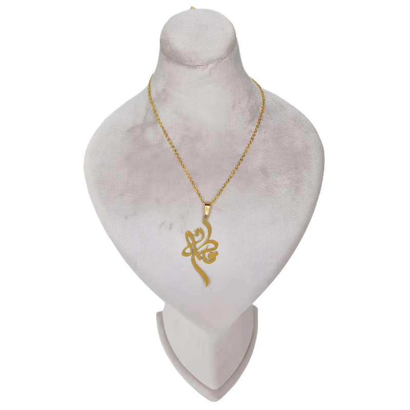 گردنبند زنانه طرح اسم فاطمه