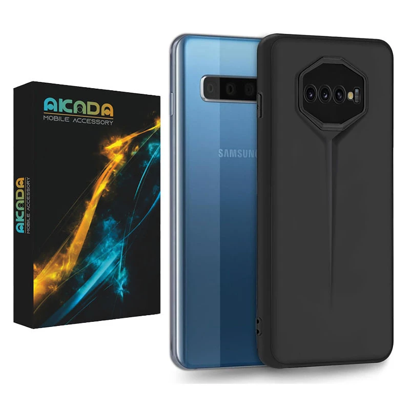 کاور آکادا مدل Side مناسب برای گوشی موبایل سامسونگ Galaxy S10 Plus