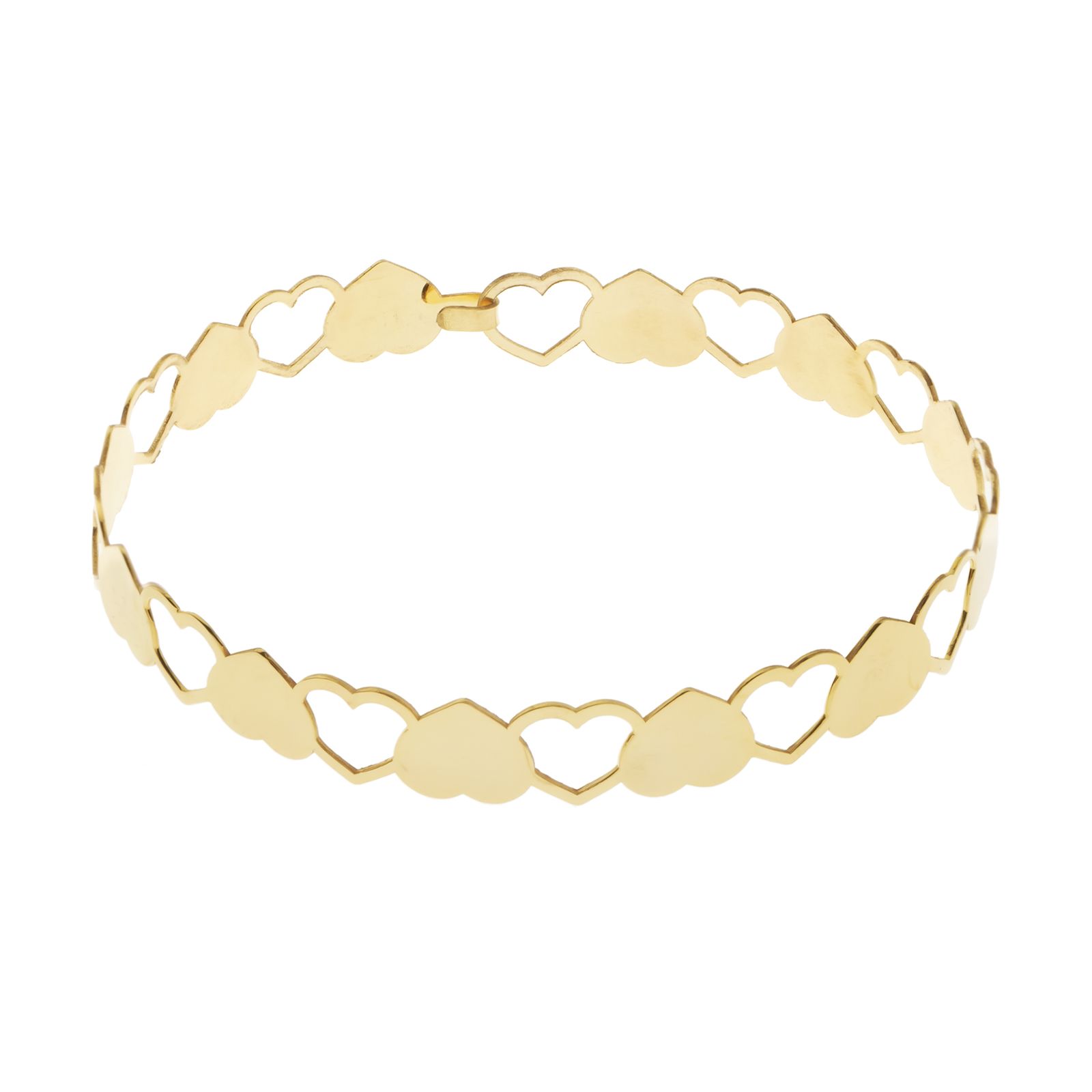 دستبند طلا 18 عیار زنانه کانیار گالری مدل B33 -  - 1