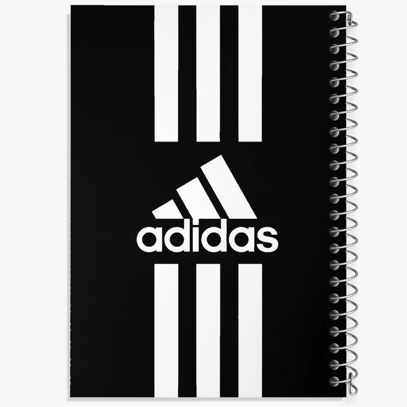 دفتر مشق 100 برگ خندالو طرح آدیداس (Adidas) کد 36953