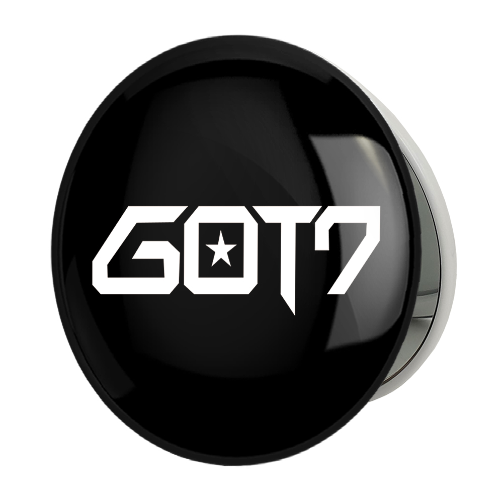 آینه جیبی خندالو طرح گروه گات سون GOT7 مدل تاشو کد 21040 