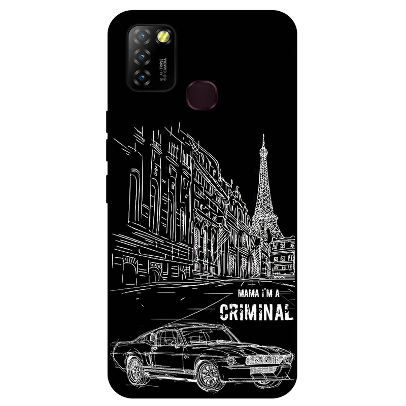 کاور مگافون طرح گنگ مدل 1890 مناسب برای گوشی موبایل اینفینیکس Hot 10 Lite