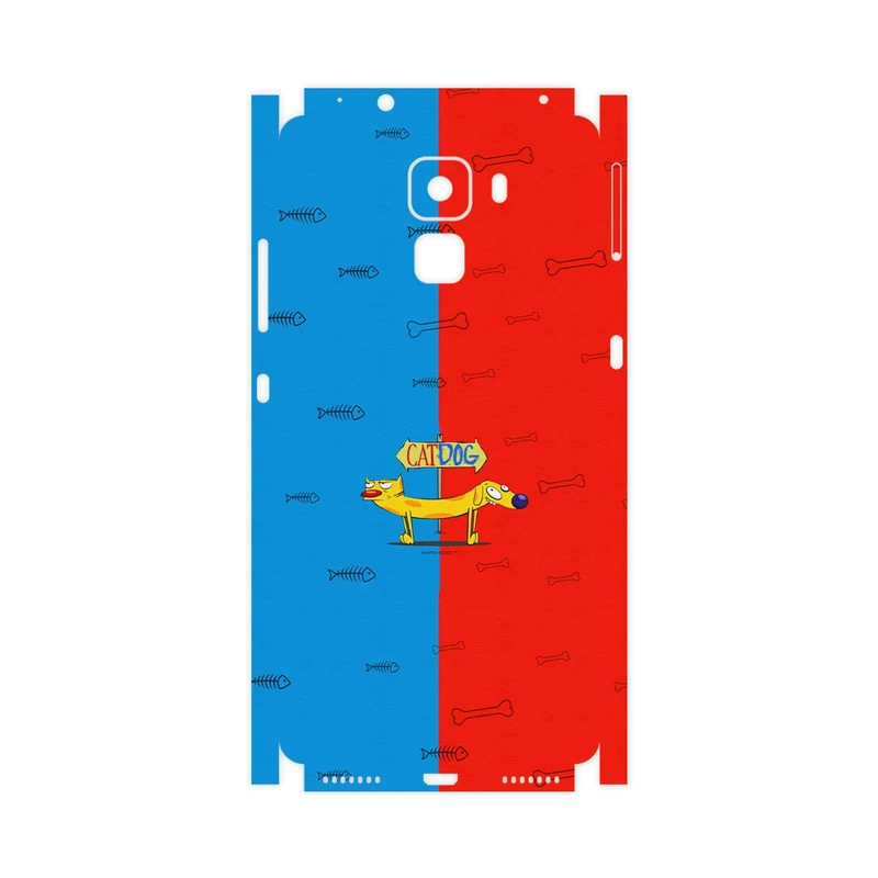 برچسب پوششی ماهوت مدل CatDog-FullSkin مناسب برای گوشی موبایل آنر 7