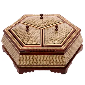 شکلات خوری خاتم کاری گالری گوهران مدل آذرخش 303