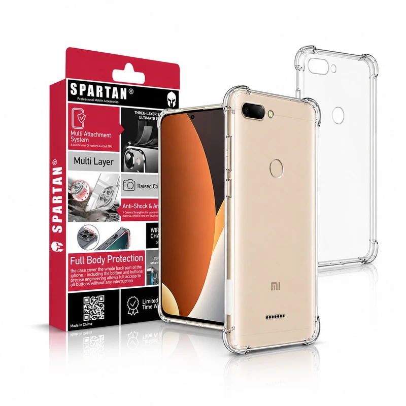 کاور اسپارتان مدل Airbag مناسب برای گوشی موبایل شیائومی Mi 8 Lite