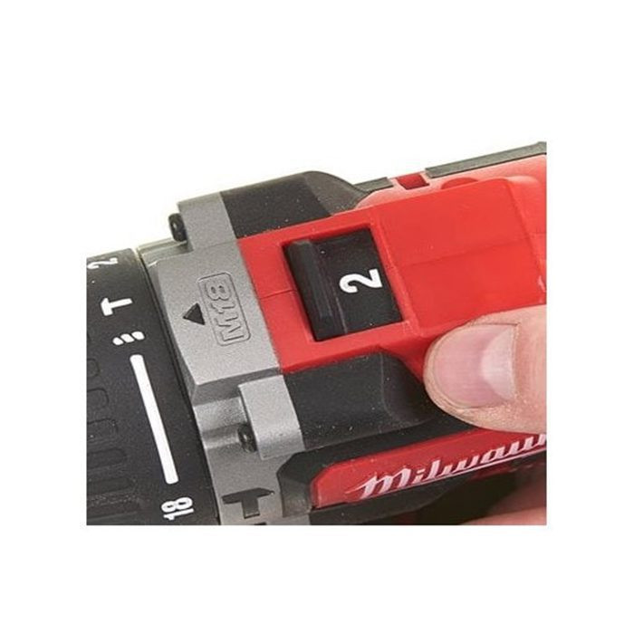 دریل پیچ گوشتی چکشی سه نظام 13 میلیمتری 18 ولت میلواکی مدل M18 CBLPD-202C + SET BIT 12X