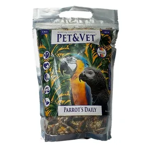 غذای خشک طوطی پت اند وت مدل Parrots Daily وزن 1 کیلوگرم