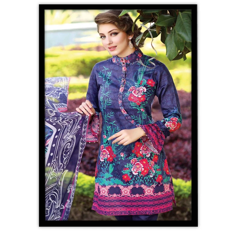 تابلو نوری بکلیت طرح استایل لباس زنانه بومی مدل B-9104