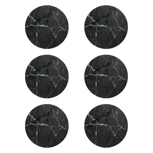 زیر لیوانی طرح مرمر کد 8354 بسته 6 عددی