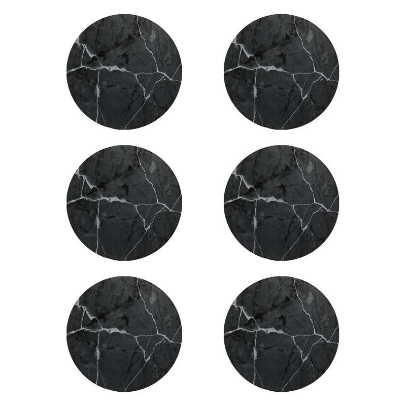 زیر لیوانی طرح مرمر کد 8354 بسته 6 عددی