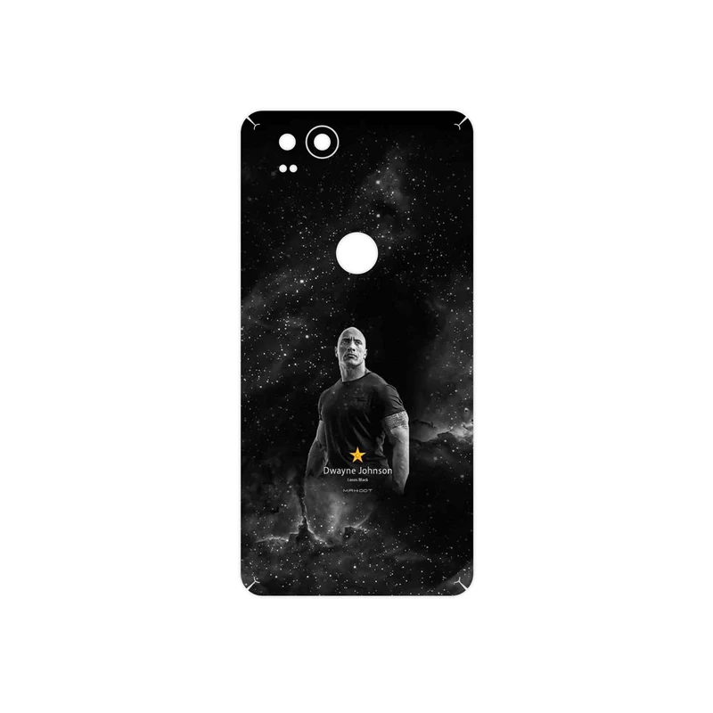 برچسب پوششی ماهوت مدل Dwayne Johnson مناسب برای گوشی موبایل گوگل Pixel 2