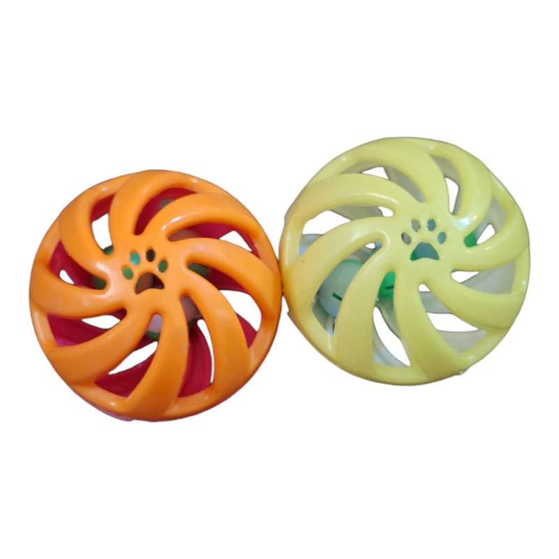 توپ اسباب بازی سگ وگربه مدل پارسی مجموعه دو عددی