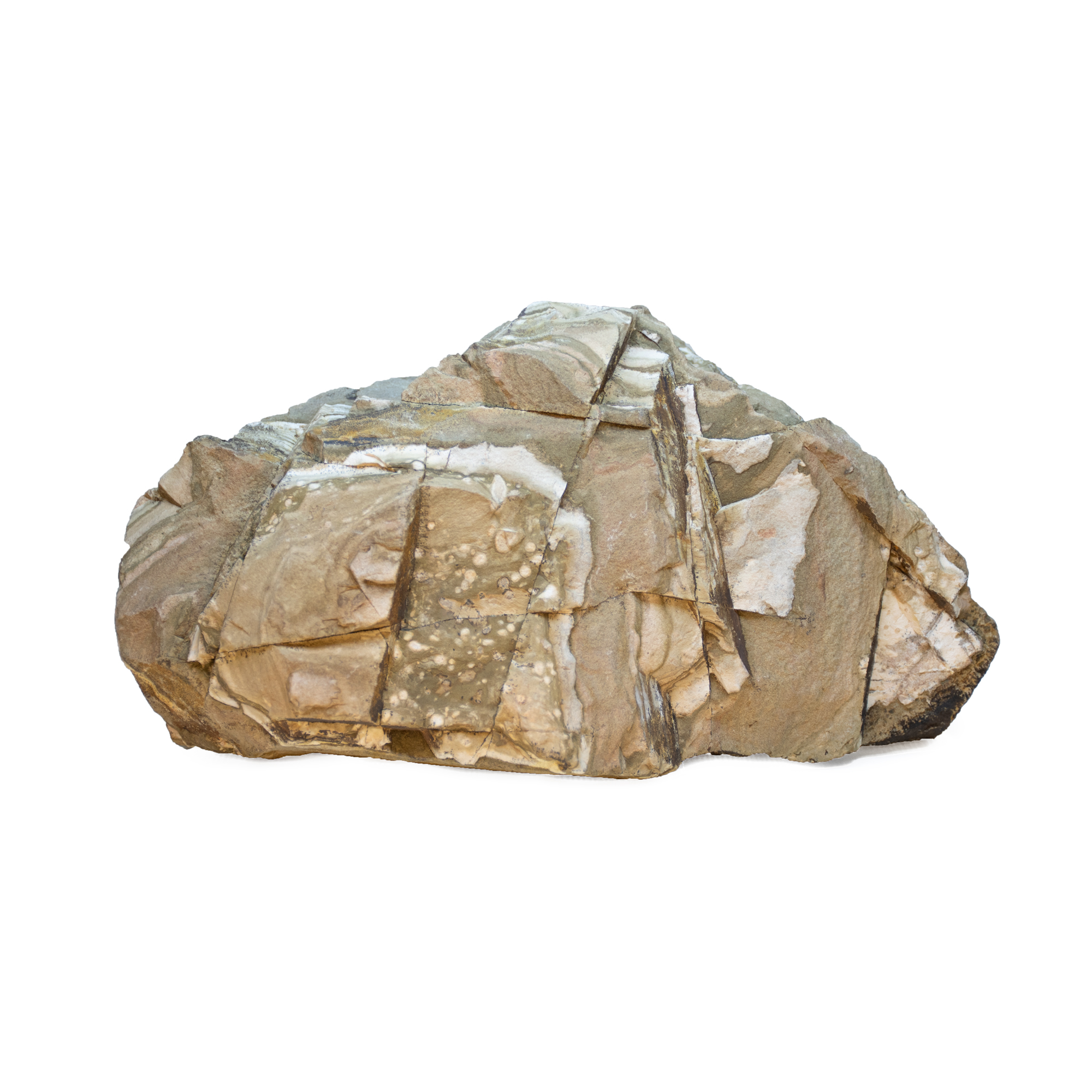  سنگ تزیینی آکواریوم مدل رسوبی کد 001