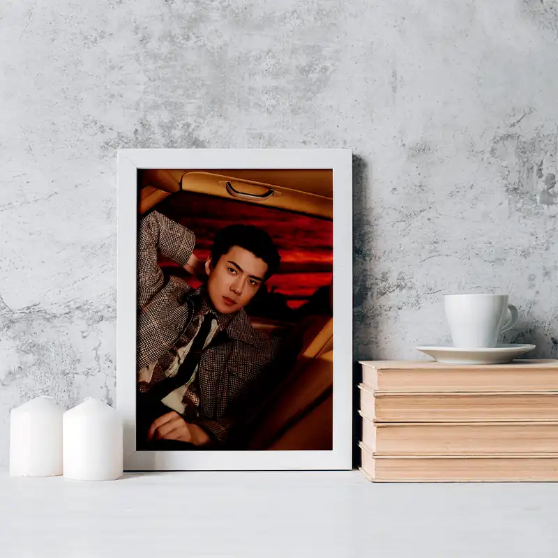 تابلو خندالو مدل سهون گروه اکسو EXO کد 16832